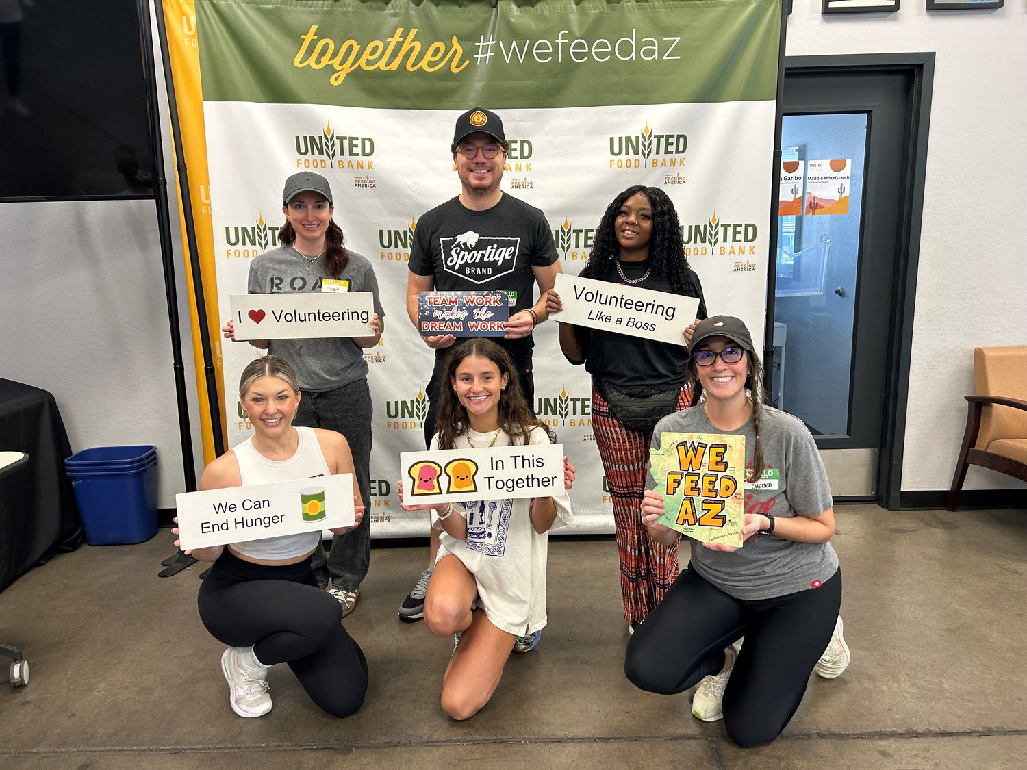 Sportiqe is Supporting United Food Bank for Hunger Awareness Month