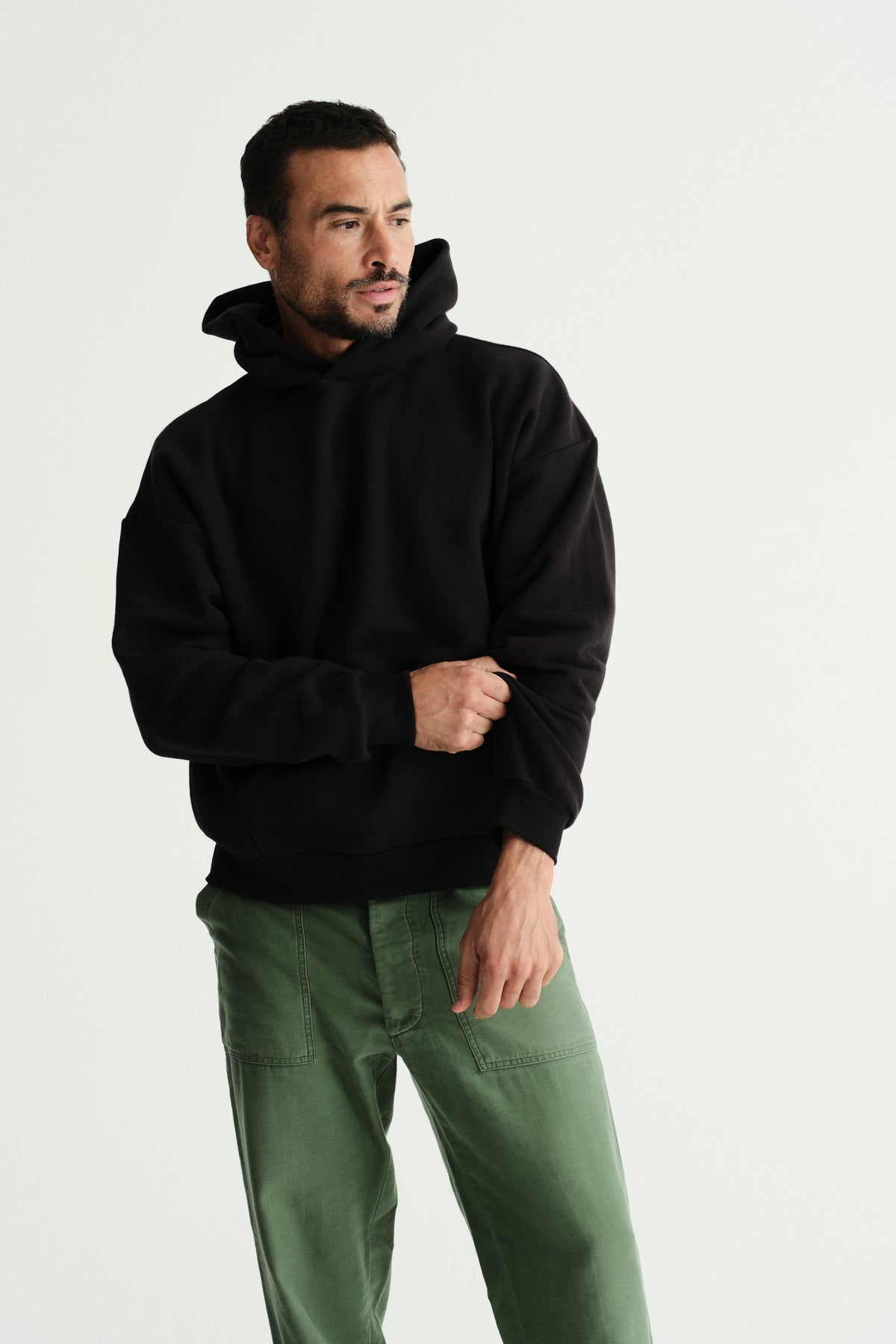 JET BLACK COLTON HOODIE - Sportiqe Apparel