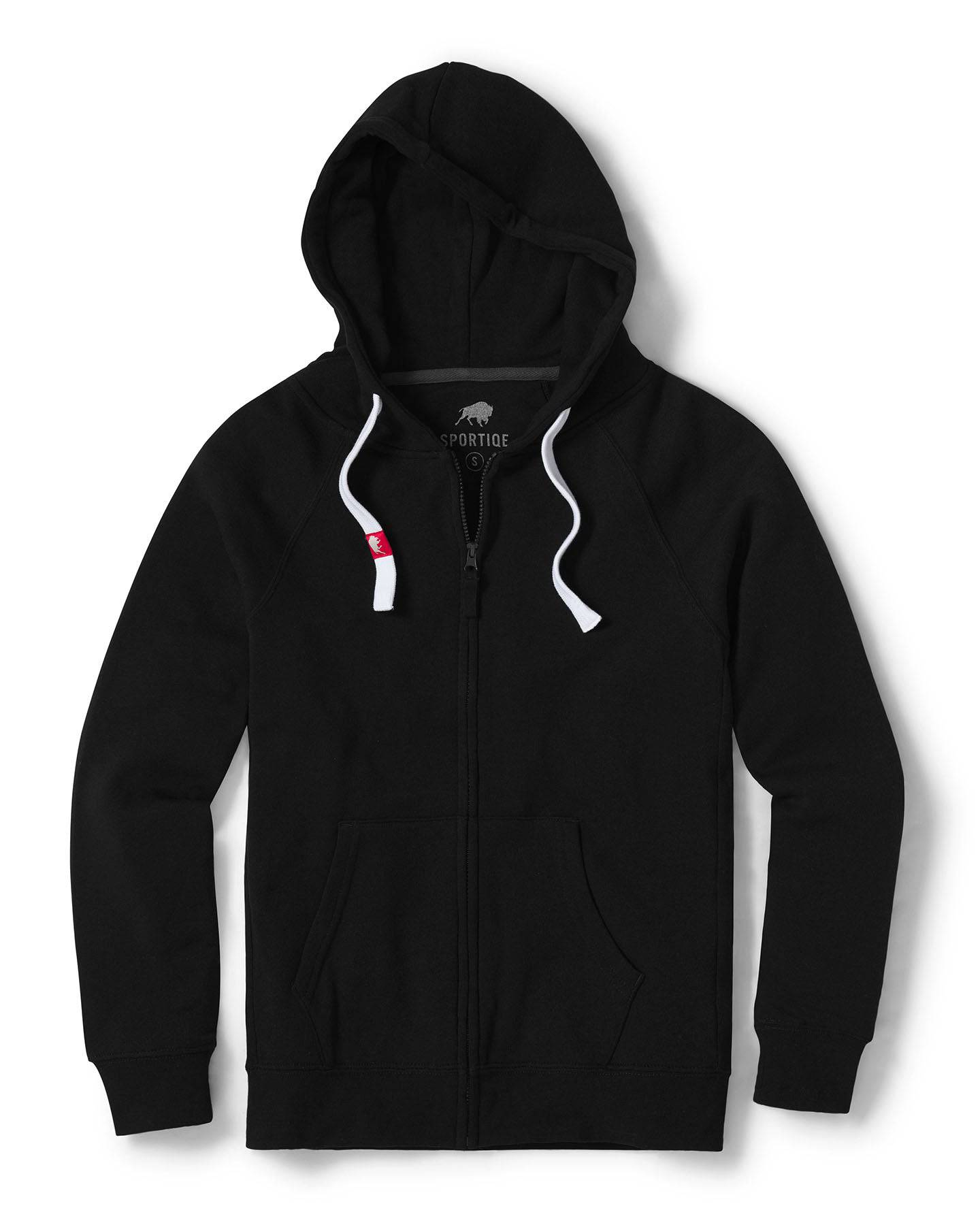 SPORTIQE HEYWOOD ZIP UP HOODIE - Sportiqe Apparel