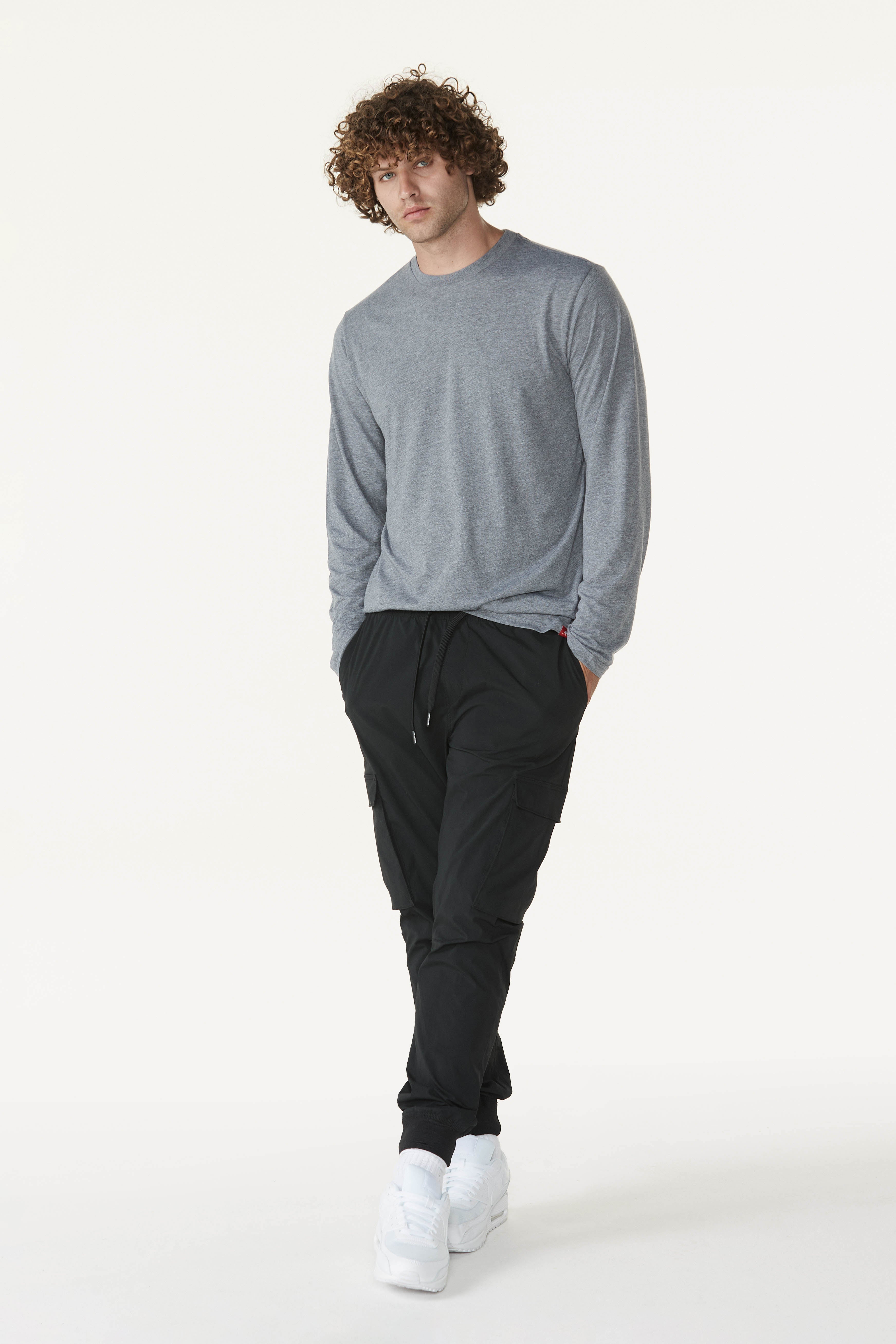 Sportiqe Men's Long Sleeve Comfy Tee - Sportiqe Apparel