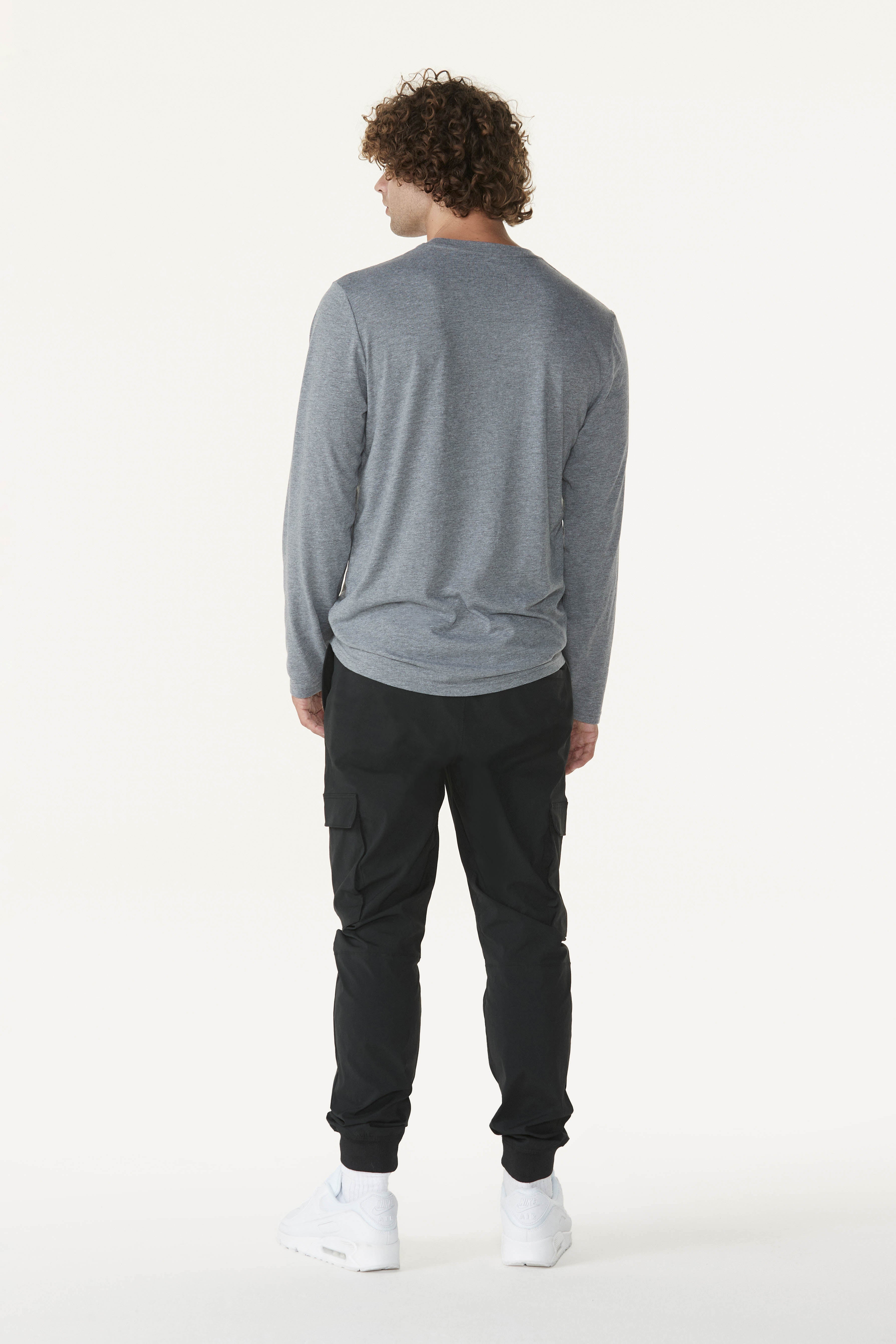 Sportiqe Men's Long Sleeve Comfy Tee - Sportiqe Apparel