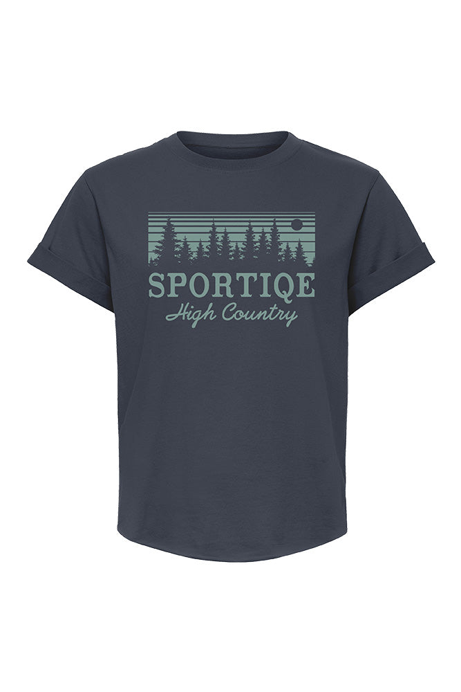 WOMENS GRAPHIC MARY CROPPED TEE - Sportiqe Apparel
