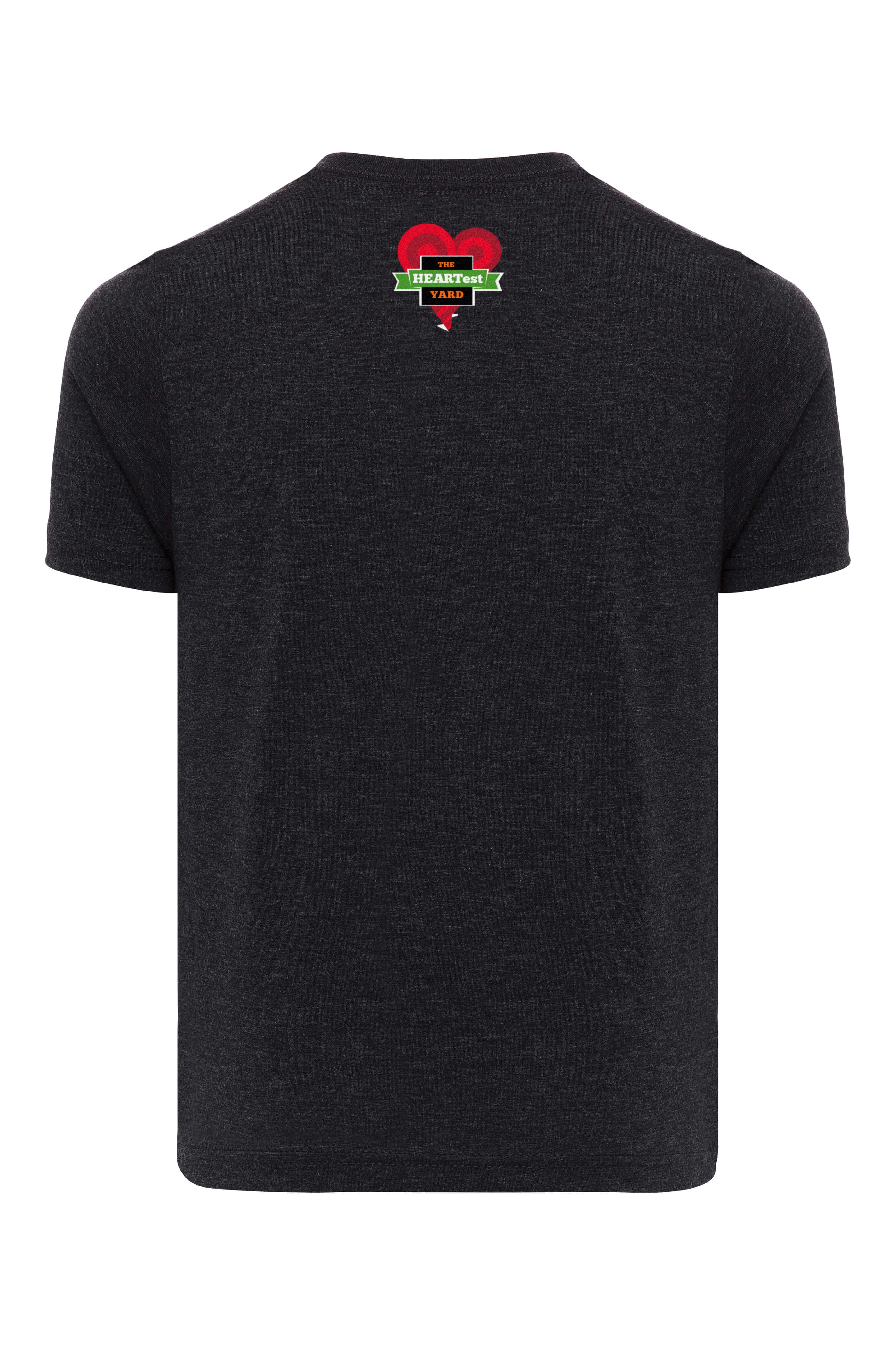 Halve a Heart Youth Comfy Tee Black - Sportiqe Apparel