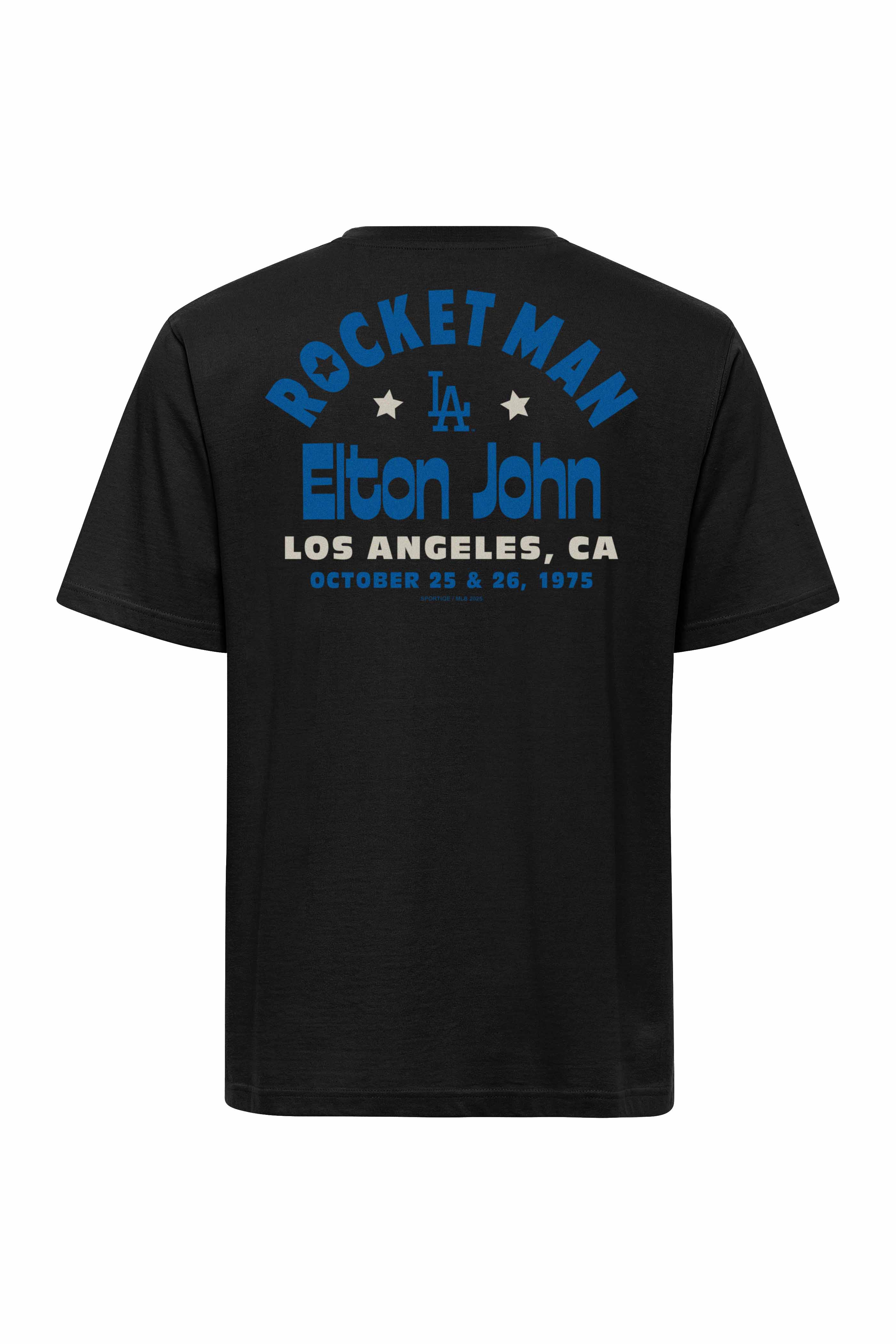 CENTER FIELD ELTON JOHN X DODGER STADIUM DUKE TEE