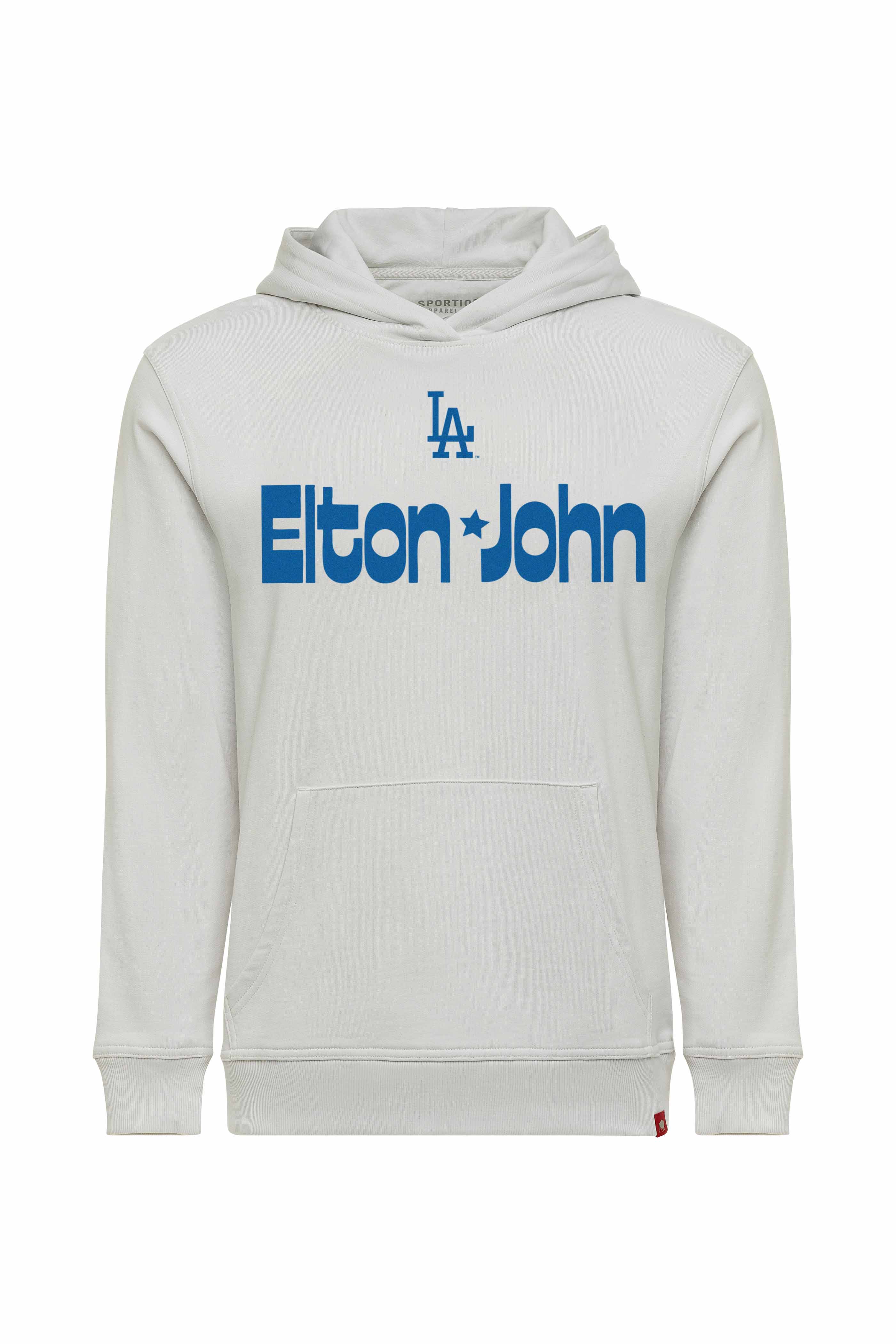 CENTER FIELD ELTON JOHN X DODGER STADIUM DRAKE HOODIE - Sportiqe Apparel