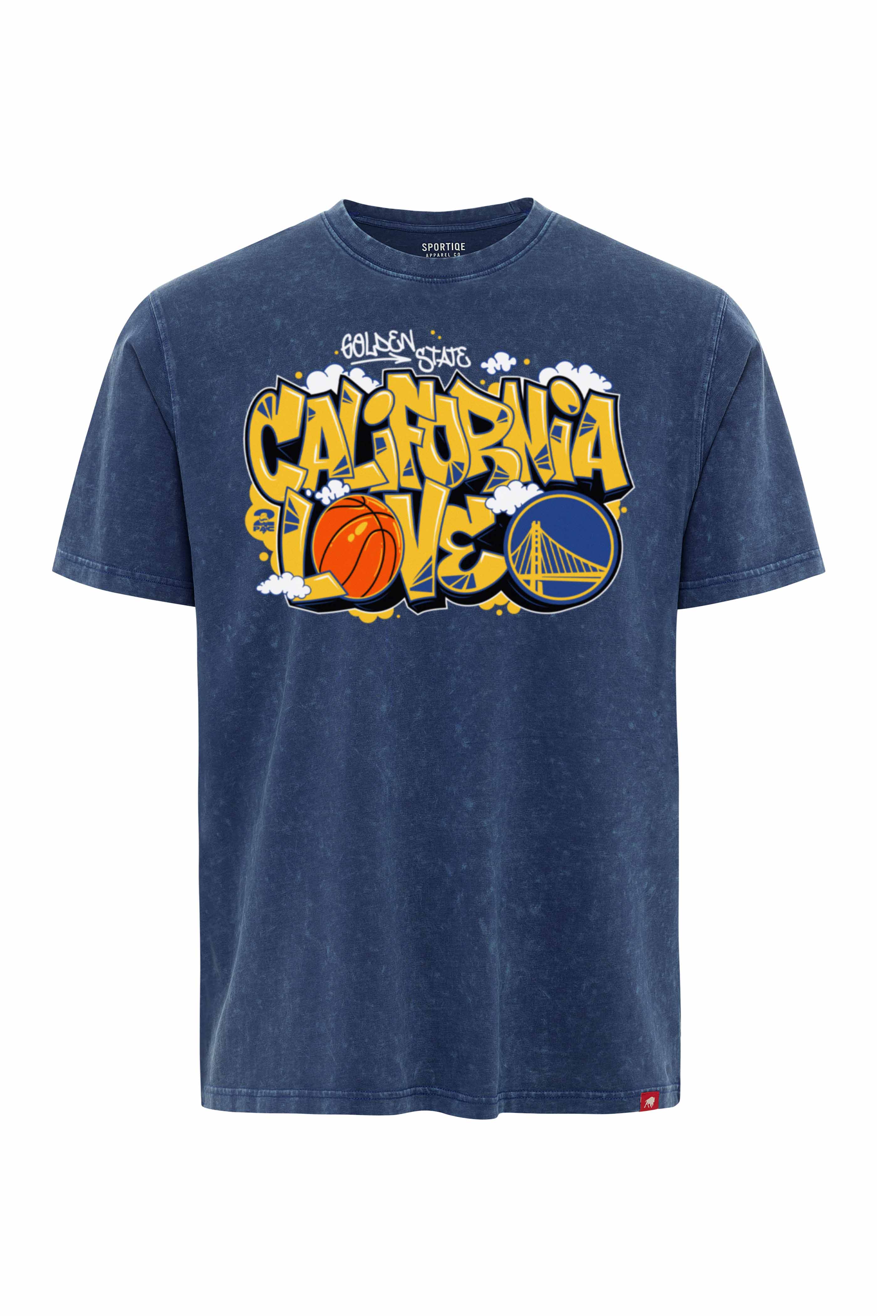 2PAC CALIFORNIA LOVE x WARRIORS DUKE TEE - Sportiqe Apparel
