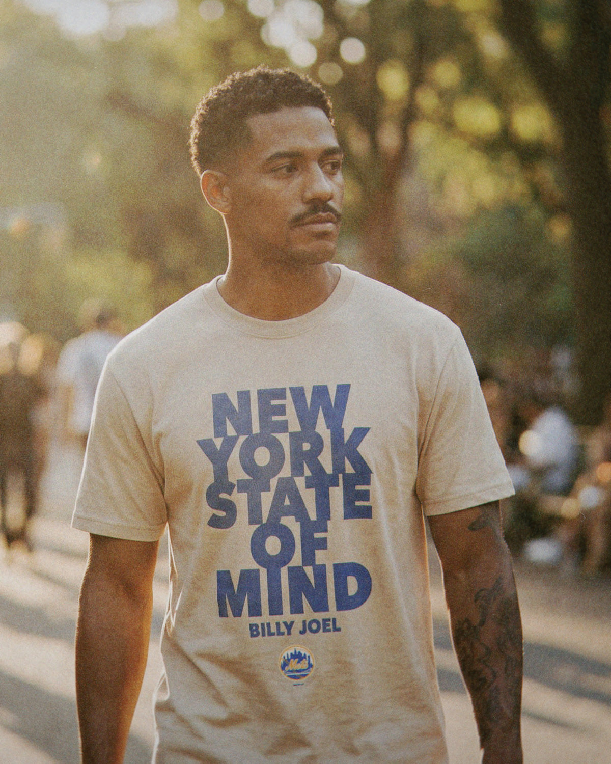 BILLY JOEL x METS BONE DUKE TEE