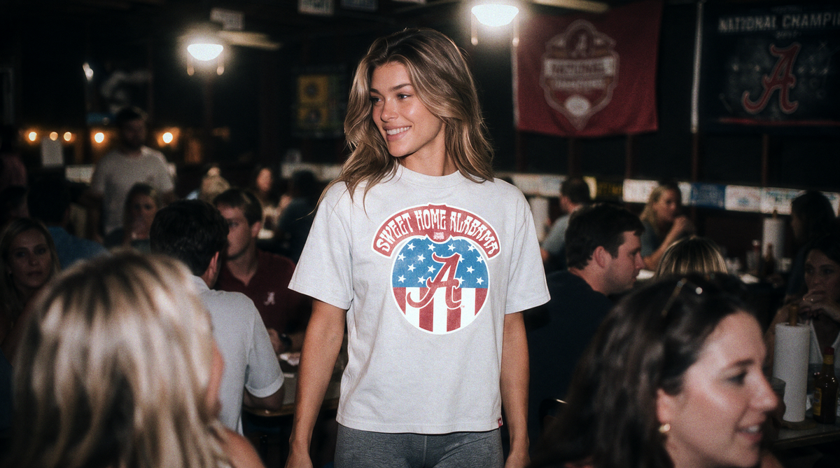 LYNYRD SKYNYRD x BAMA WOMEN'S DOVE CARTER TEE
