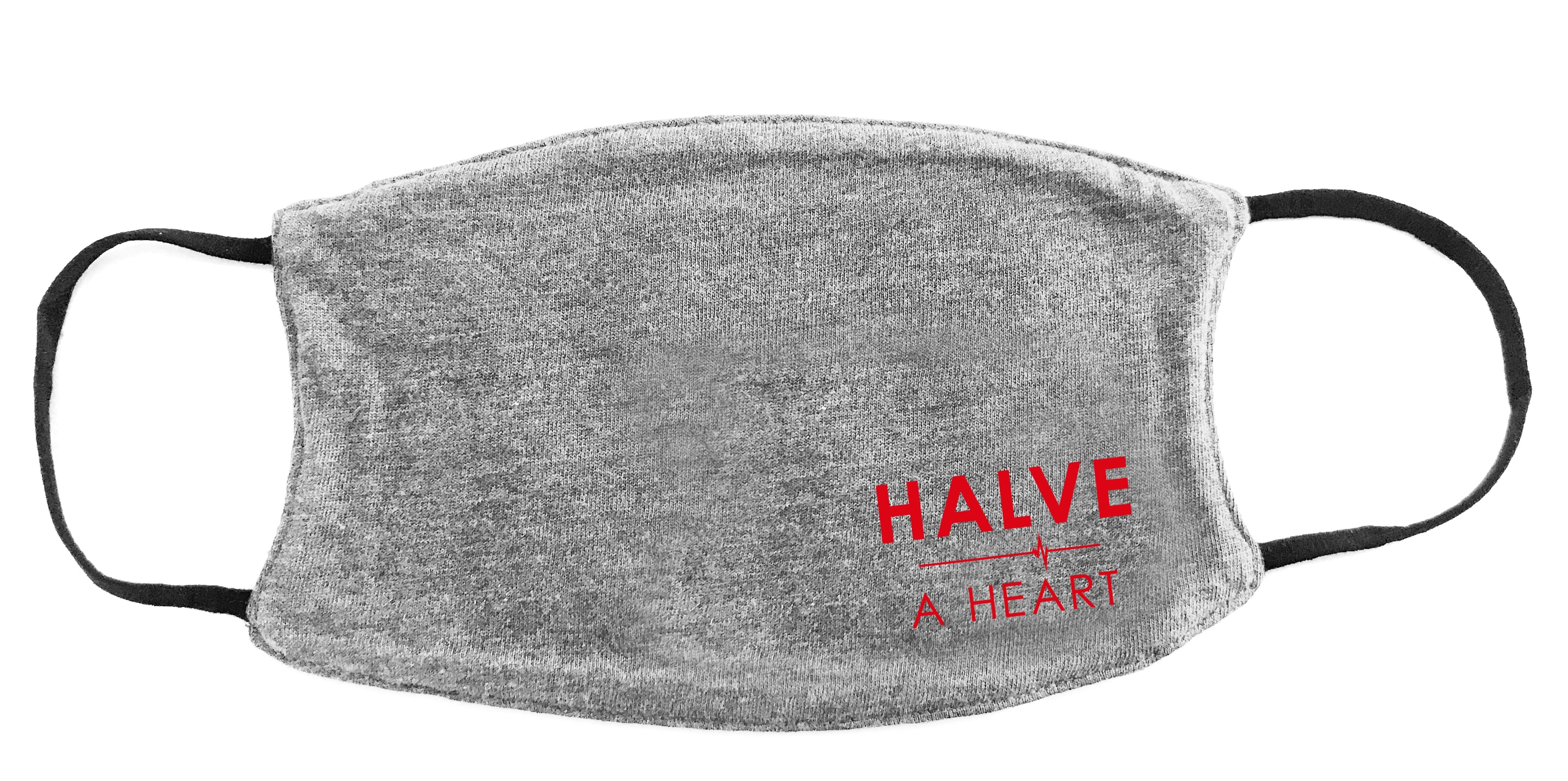 HALVE A HEART FACE COVER - Sportiqe Apparel