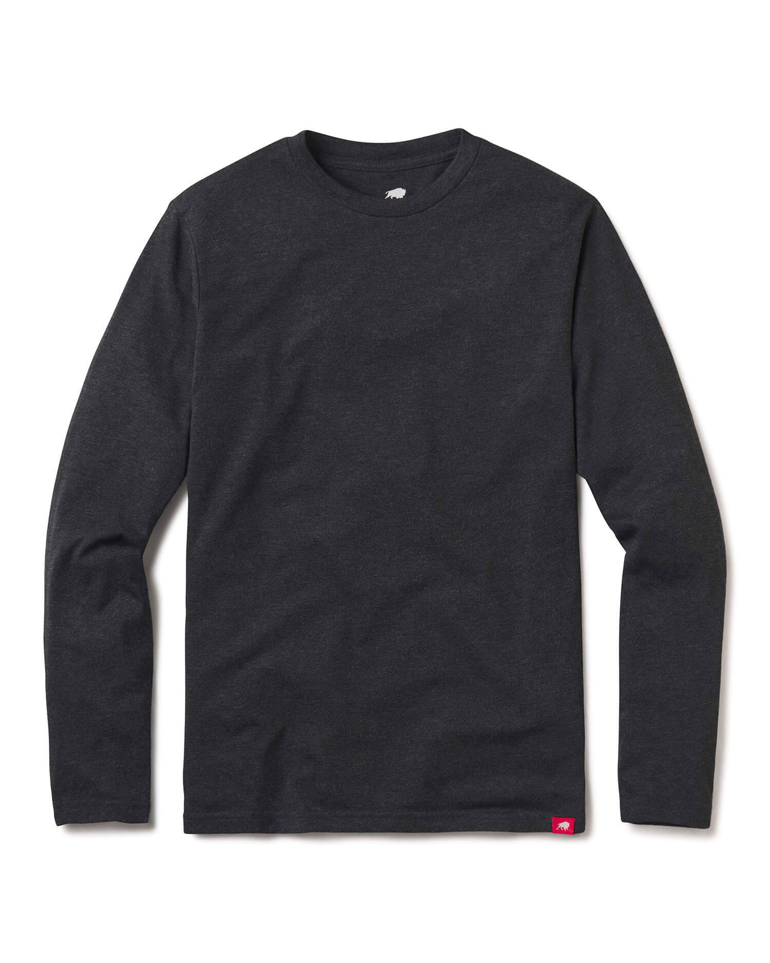 Sportiqe Men's Long Sleeve Comfy T-Shirt - Soft Jersey Knit - Sportiqe Apparel
