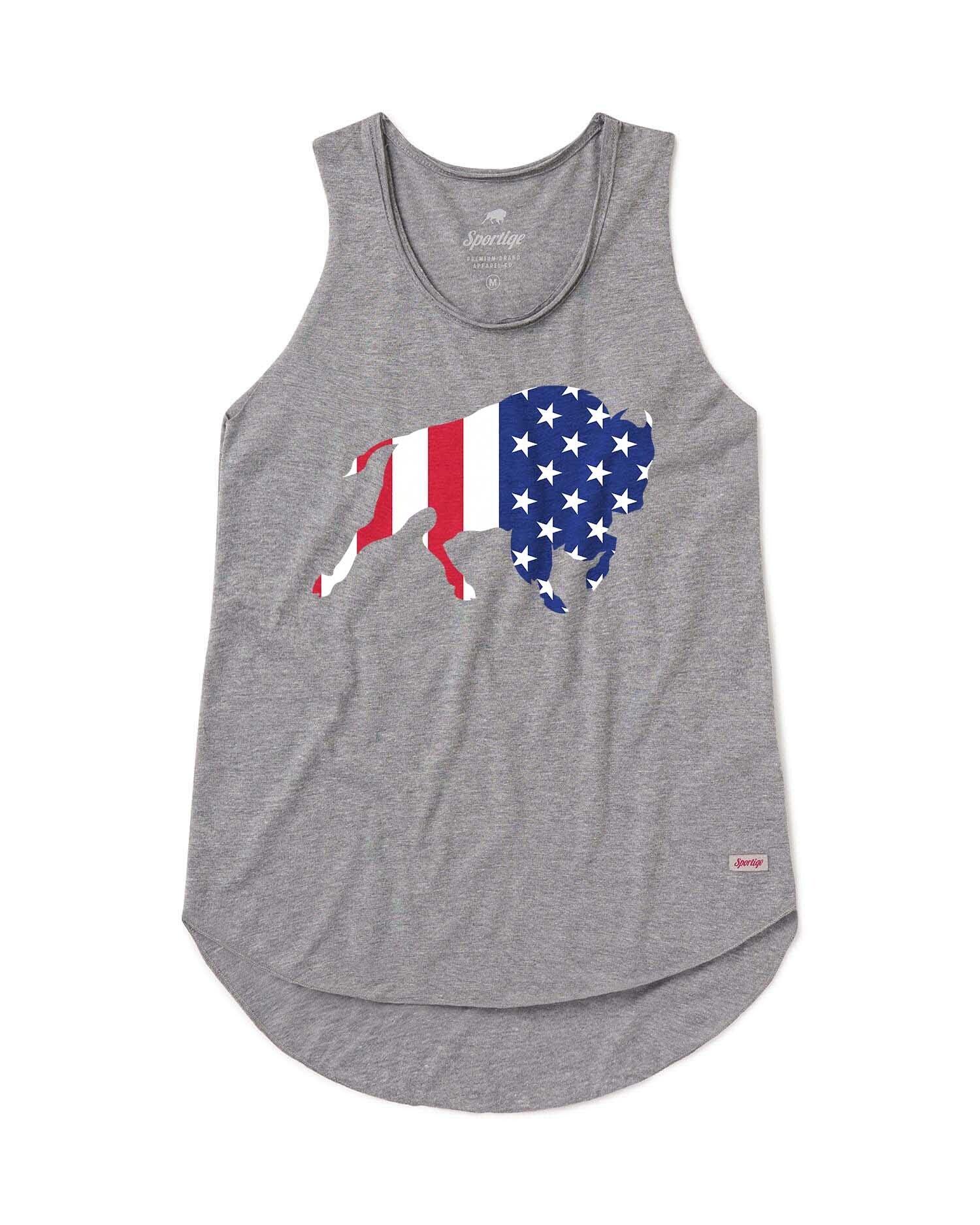 WOMEN'S AMERICAN BUFFALO JANIE TANK - Sportiqe Apparel 