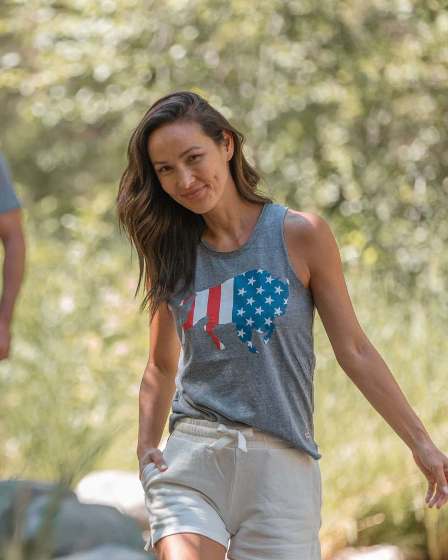 WOMEN'S AMERICAN BUFFALO JANIE TANK - Sportiqe Apparel 