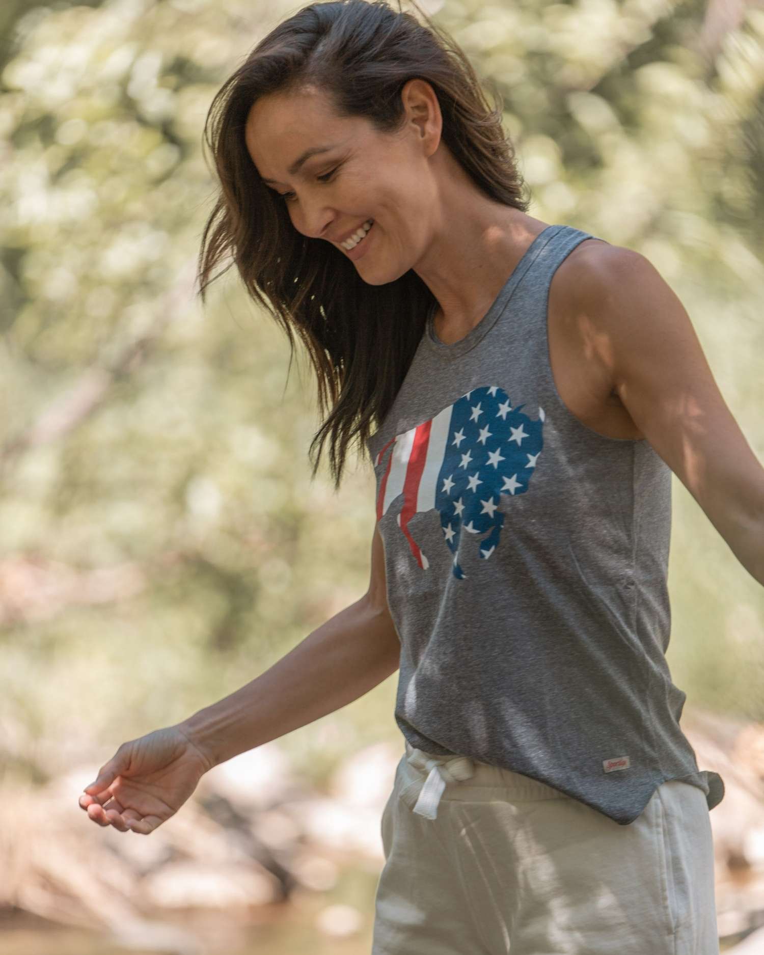 WOMEN'S AMERICAN BUFFALO JANIE TANK - Sportiqe Apparel
