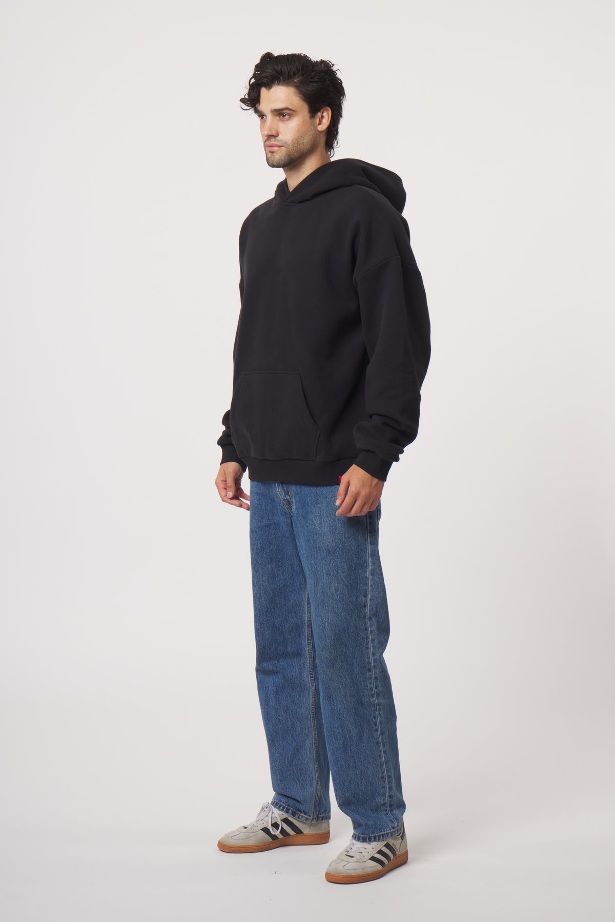 JET BLACK COLTON HOODIE - Sportiqe Apparel 