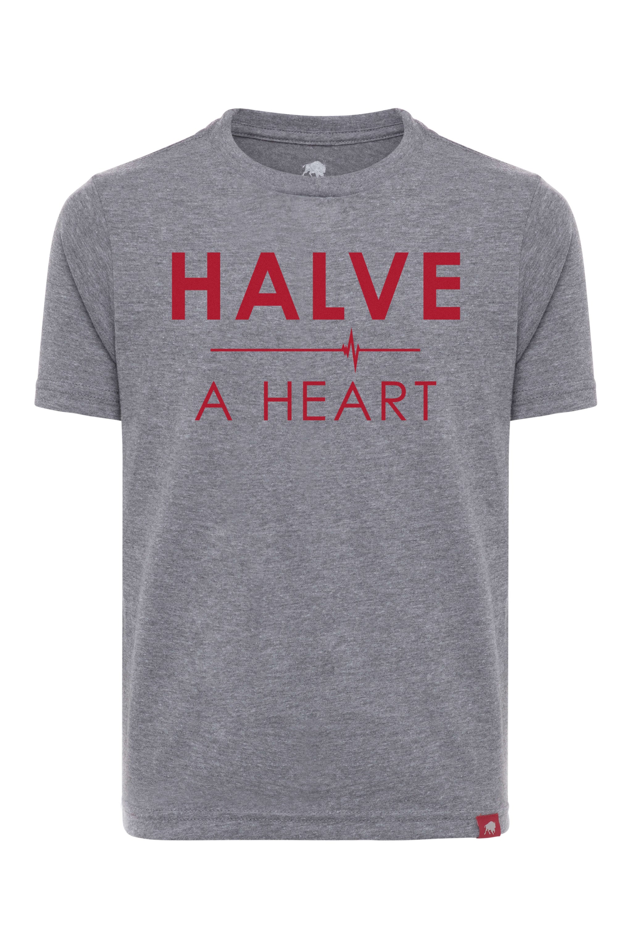 HALVE A HEART YOUTH COMFY TEE