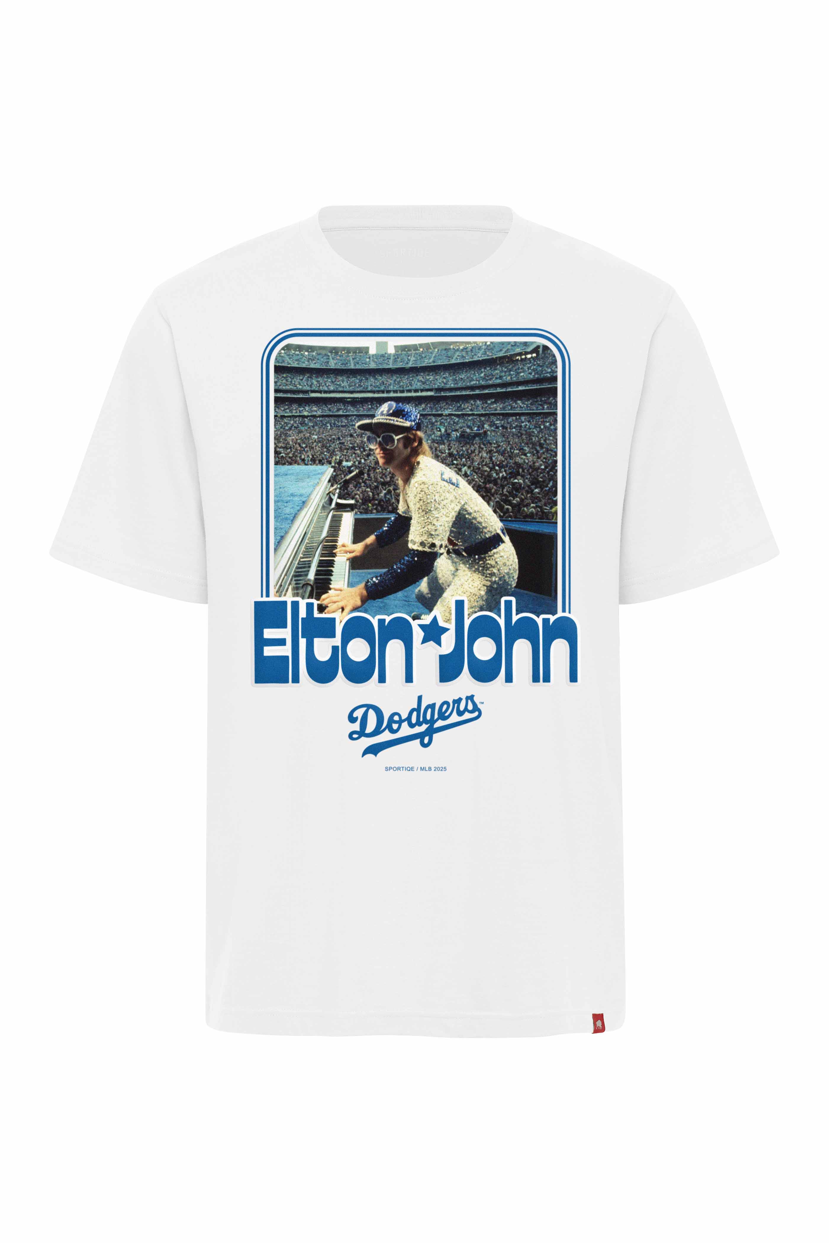CENTER FIELD ELTON JOHN X DODGER STADIUM DUKE TEE