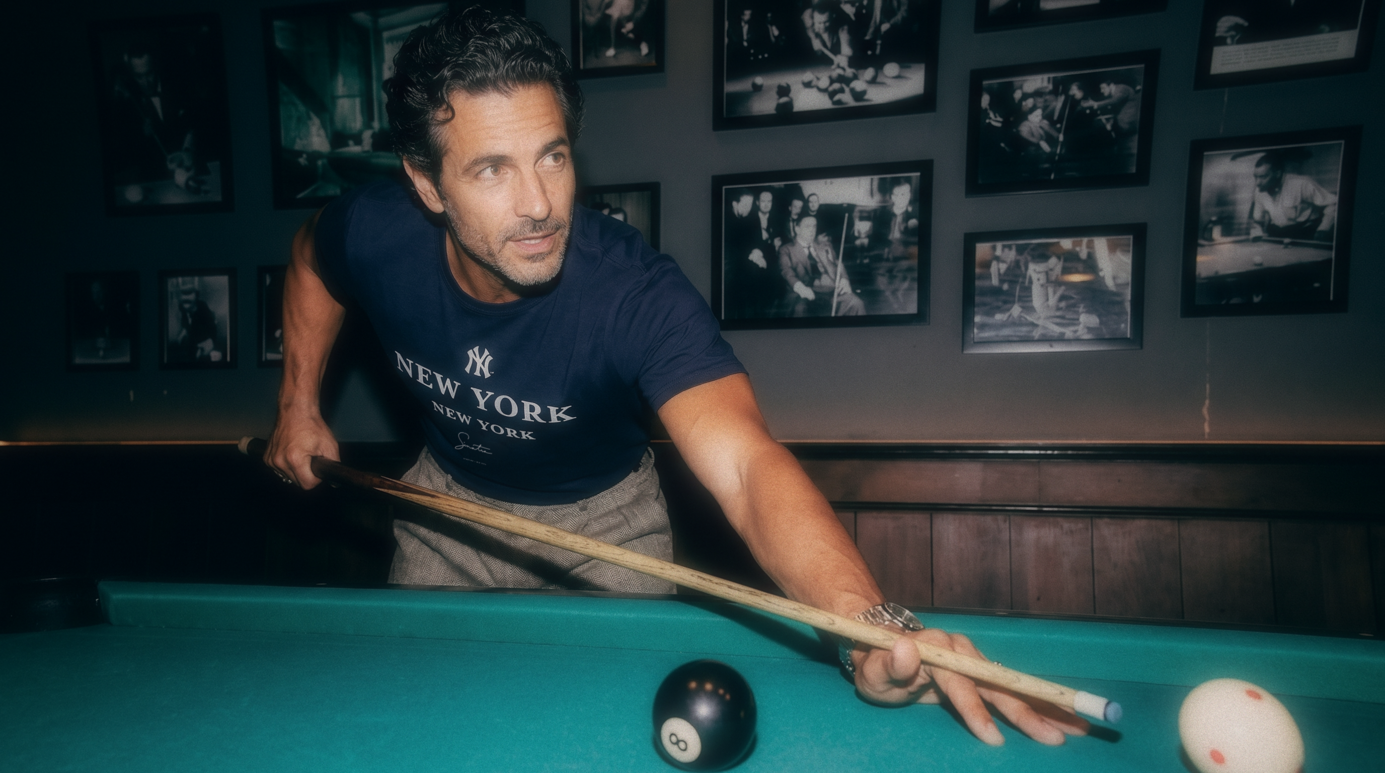 FRANK SINATRA x YANKEES MIDNIGHT NAVY DUKE TEE