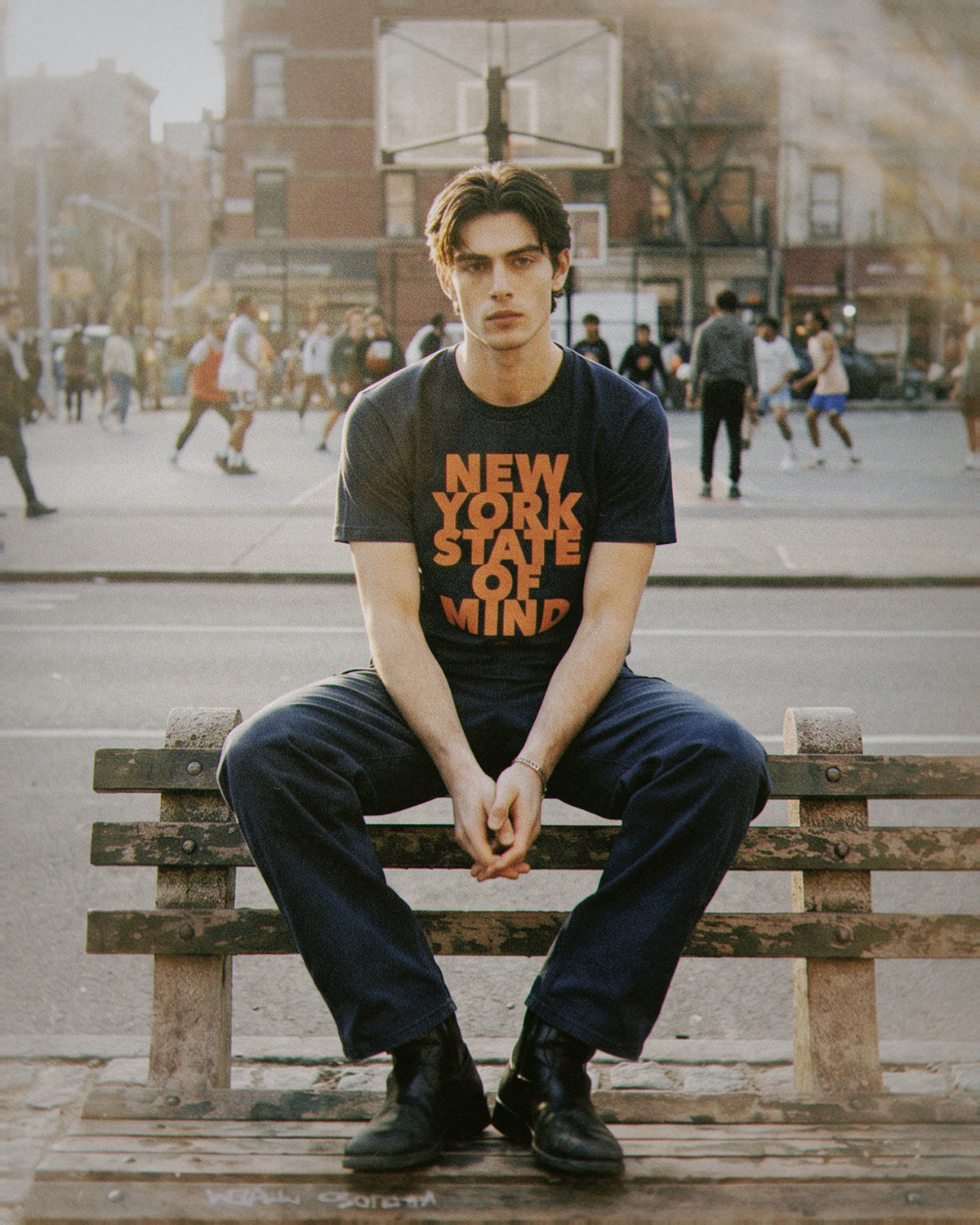 BILLY JOEL x KNICKS DUKE TEE - Sportiqe Apparel 