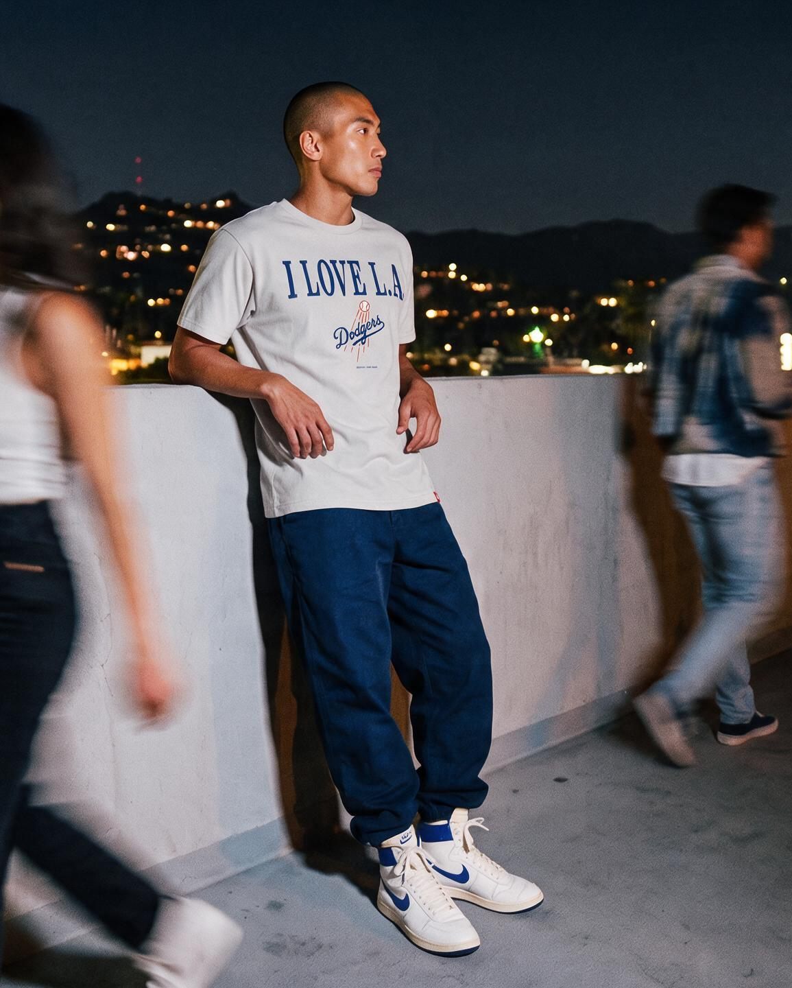 I LOVE L.A. x DODGERS DOVE DUKE TEE - Sportiqe Apparel 