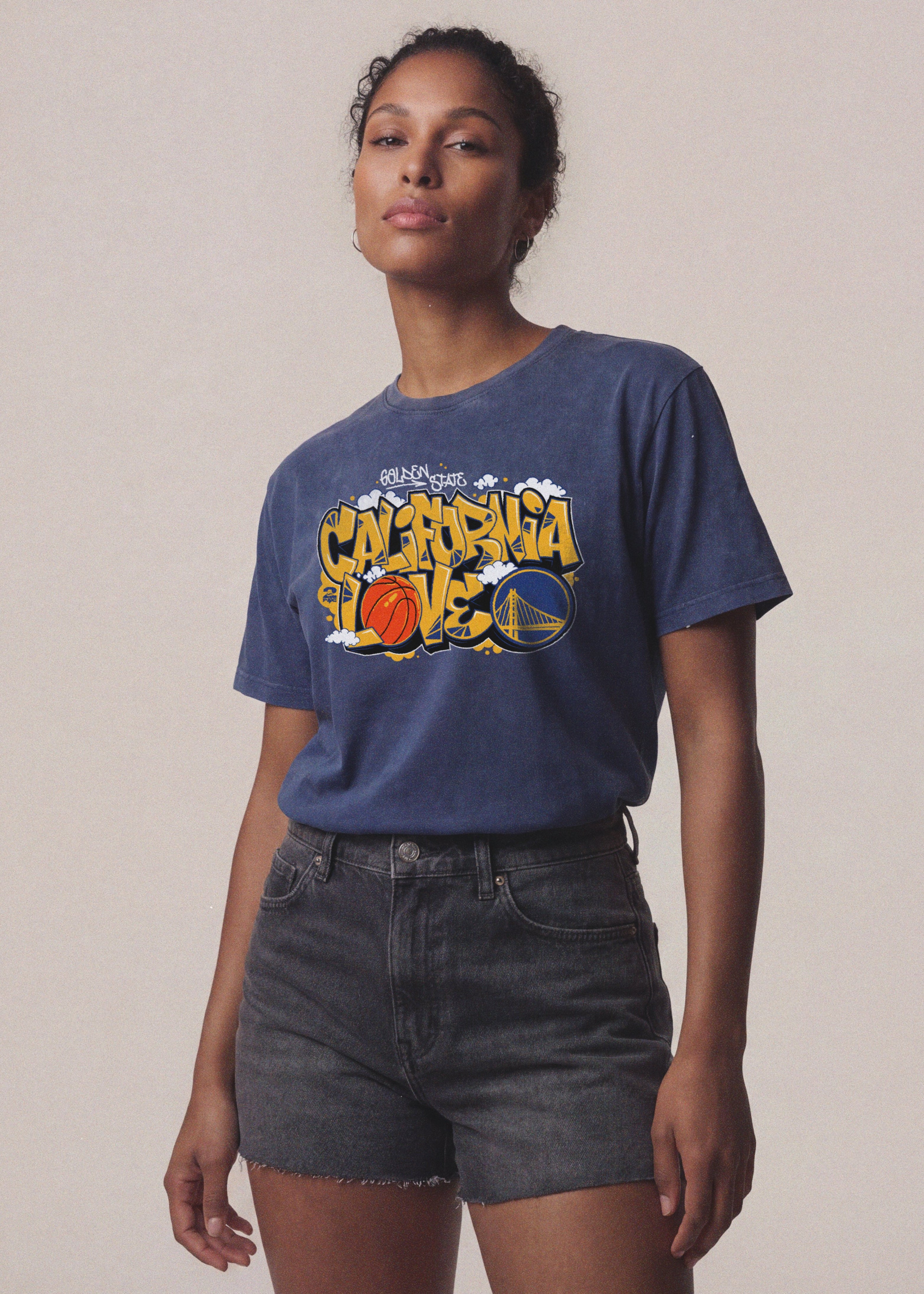 2PAC CALIFORNIA LOVE x WARRIORS DUKE TEE - Sportiqe Apparel 